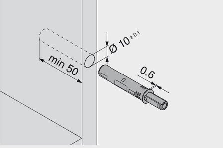 blum tipon standaard