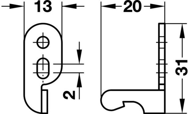 Touch Latch Druksnapper